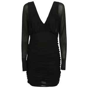 Saint Laurent Short dress with V-neck