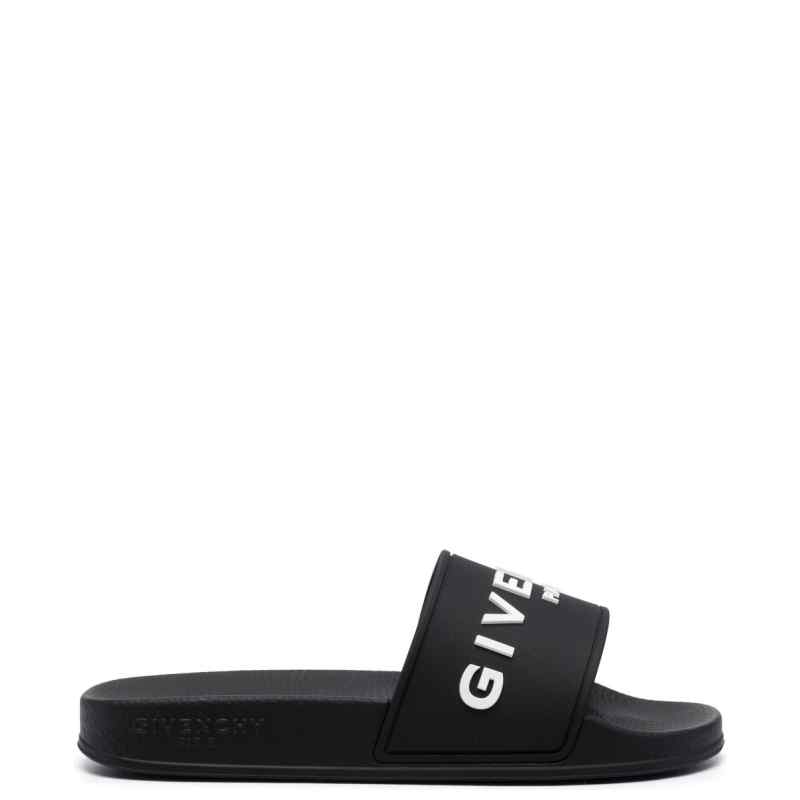 Givenchy rubber flat sandals, theFeinheit