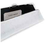 The Attico Long Night crystal-embellished clutch bag