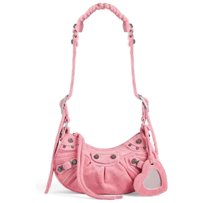 Balenciaga Le Cagole XS denim shoulder bag, theFeinheit