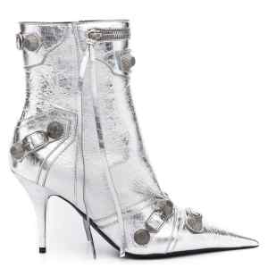 Balenciaga Cagole leather ankle boots