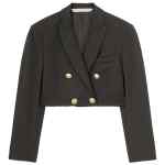 Palm Angels Jackets Black