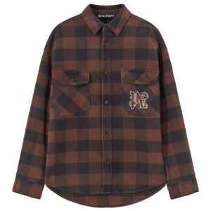 Palm Angels Shirts Brown
