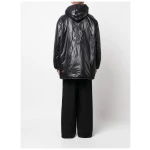 Saint Laurent Cassandre logo-embossed hooded raincoat