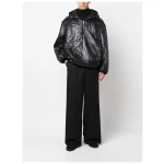 Saint Laurent Cassandre logo-embossed hooded raincoat