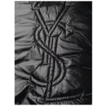 Saint Laurent Cassandre logo-embossed hooded raincoat