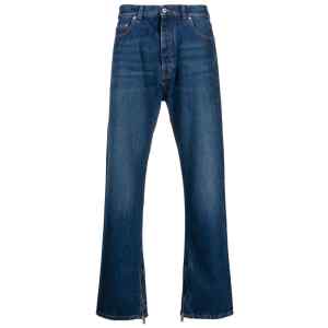 Off White High-waisted straight jeans