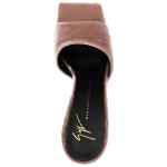 Giuseppe Zanotti Solhene 90mm velvet-effect sandals