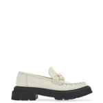 Ferragamo Gancini-plaque Leather Loafers