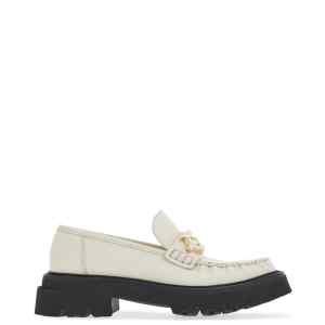 Ferragamo Gancini-plaque Leather Loafers