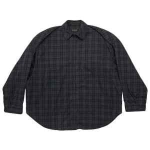 Balenciaga Checked pattern flannel shirt