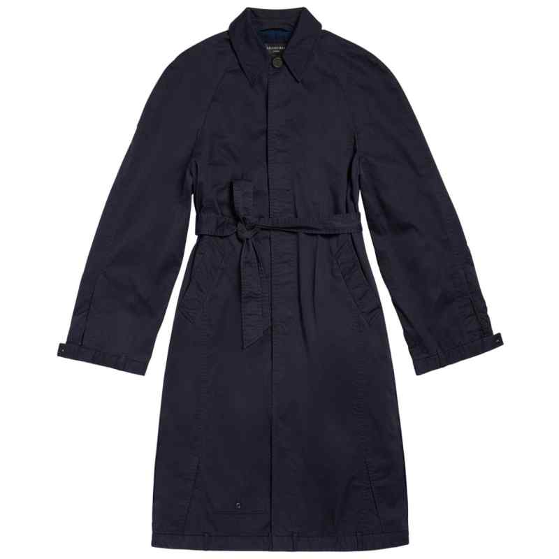 Balenciaga deconstructed cotton coat