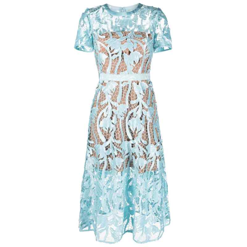 Self-Portrait Flared midi dress Self-Portrait Flared midi dress, theFeinheit