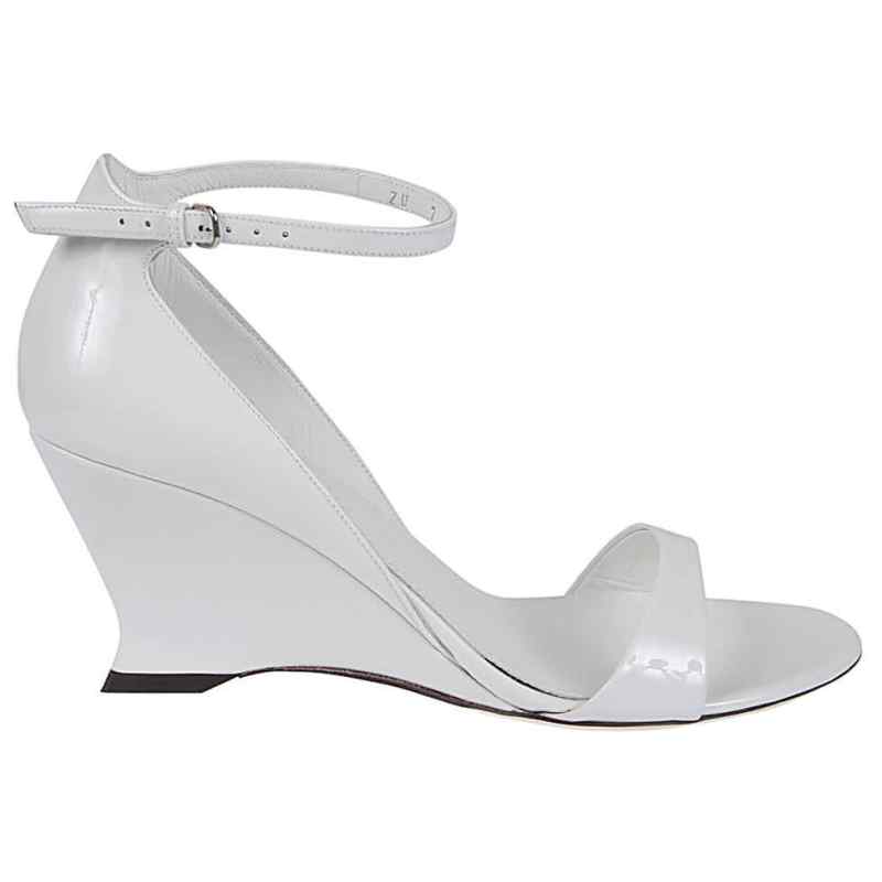 Ferragamo leather adjustable wedge sandals, theFeinheit