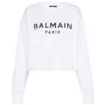 Balmain Logo-print cotton sweatshirt