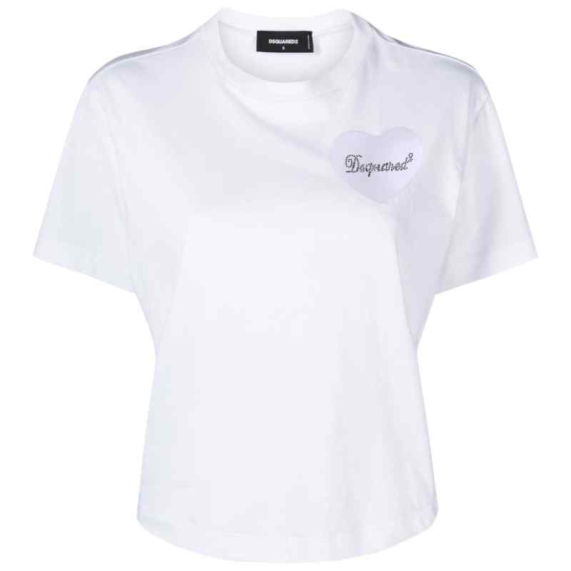 Dsquared2 T-shirts and Polos White, theFeinheit