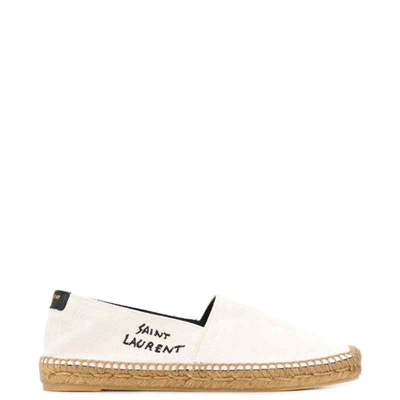 Saint Laurent logo-embroidered Espadrilles, theFeinheit