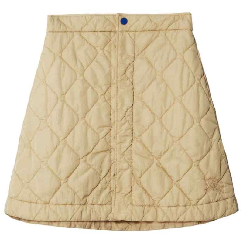 Burberry Quilted mini skirt