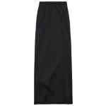Balenciaga slit tailored maxi skirt