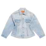 Balenciaga Hourglass silhouette denim jacket