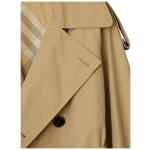 Burberry Belted Cotton Trench Coat