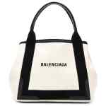 Balenciaga canvas tote with removable pouch
