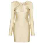 Coperni Cut-out twisted mini dress