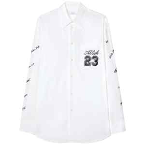 Off White Shirt with embroidery