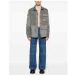 Marine Serre Rispstop classic-collar shirt jacket