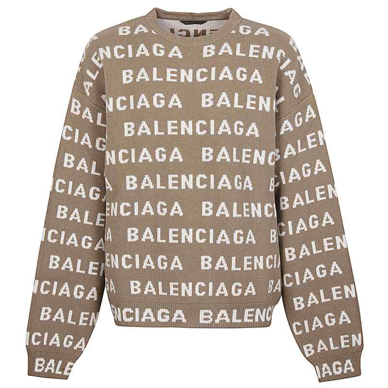 Balenciaga Intarsia Logo Sweater Balenciaga Intarsia Logo Sweater, theFeinheit