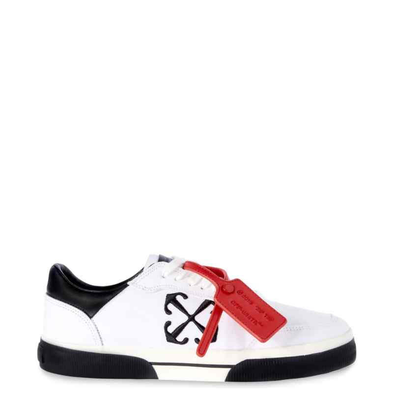 Off White New Low Vulcanized leather sneakers Off White New Low Vulcanized leather sneakers, theFeinheit