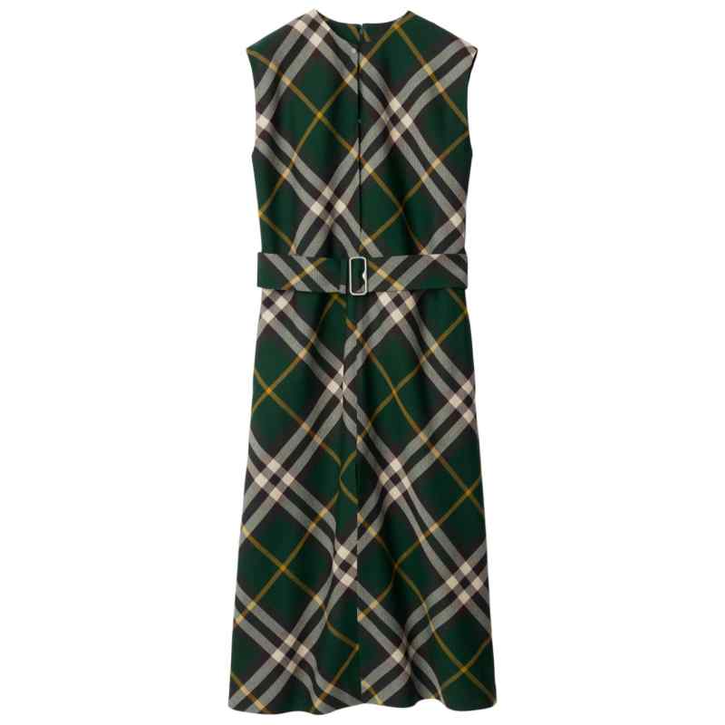 Burberry Nova Check Midi Dress