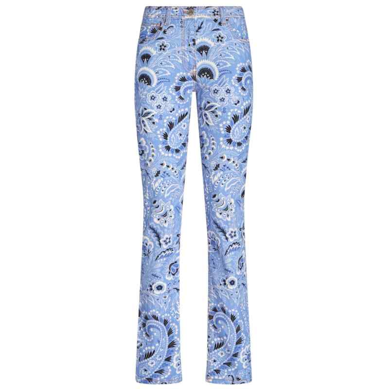 Etro Bandana-print skinny jeans, theFeinheit