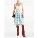Etro Broderie anglaise flared dress