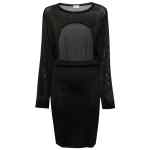 Saint Laurent open-back knitted dress