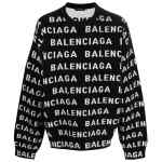 Balenciaga logo sweater