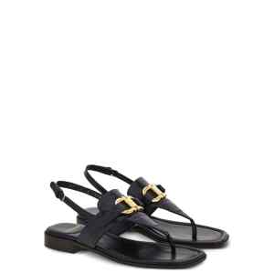 Ferragamo Gancini-buckle Leather Sandals