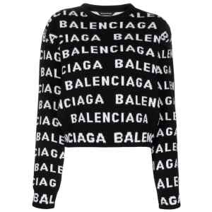 Balenciaga Logo wool sweater
