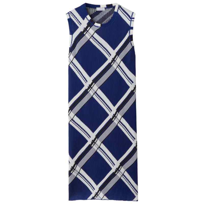 Burberry check-print silk dress, theFeinheit