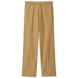 Burberry Straight-leg cotton trousers