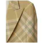 Burberry checked tailored single-breasted blazer