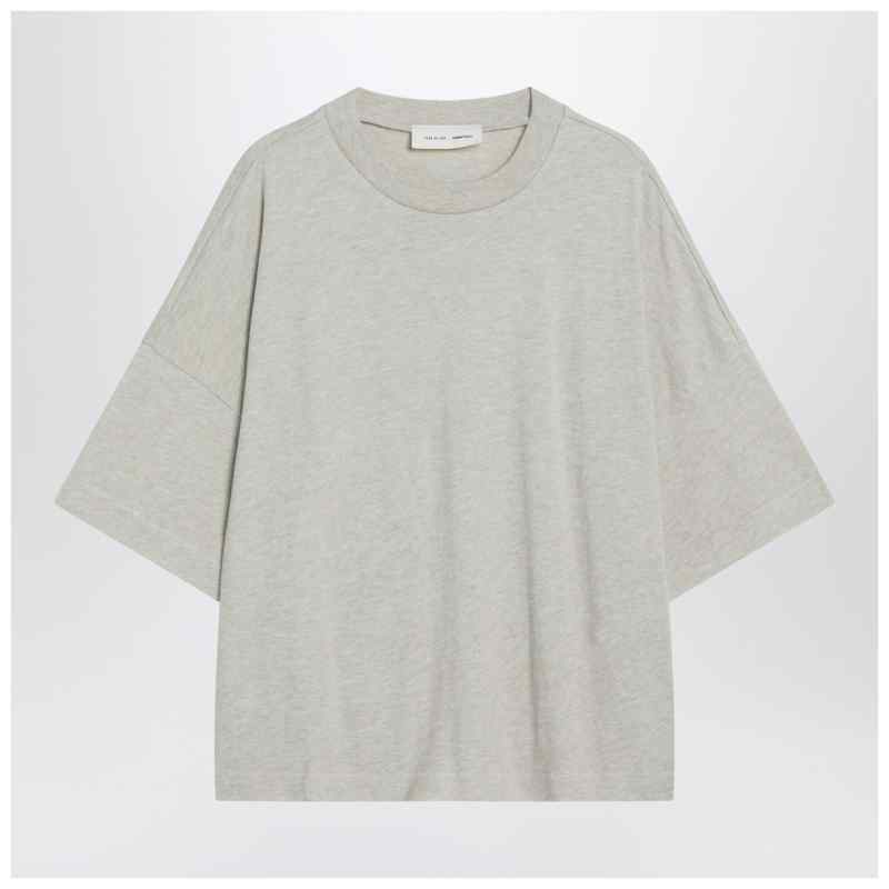 Fear of God Essentials Oversized greige cotton-blend T-shirt Fear of God Essentials Oversized greige cotton-blend T-shirt, theFeinheit