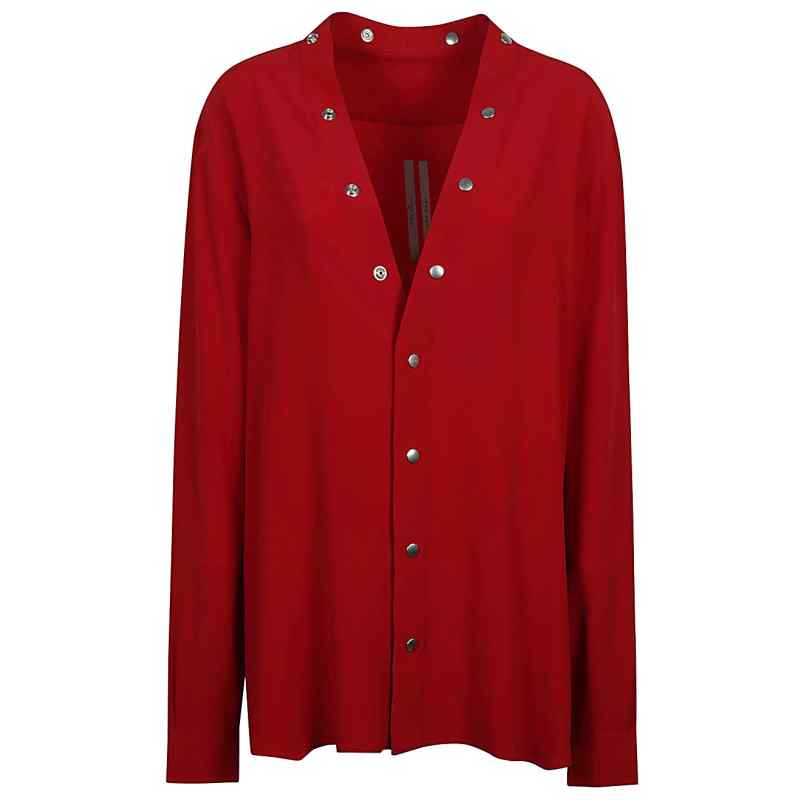 Rick Owens Shirts Red Rick Owens Shirts Red, theFeinheit