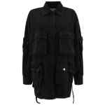 The Attico Coats Black