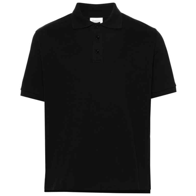 Saint Laurent Piquet cotton polo shirt, theFeinheit
