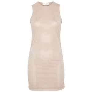 Saint Laurent Short Dress With Ruffles