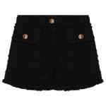 Versace Heritage tweed mini shorts