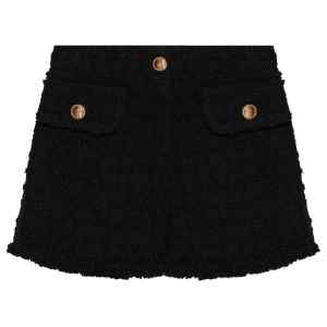 Versace Heritage tweed mini shorts