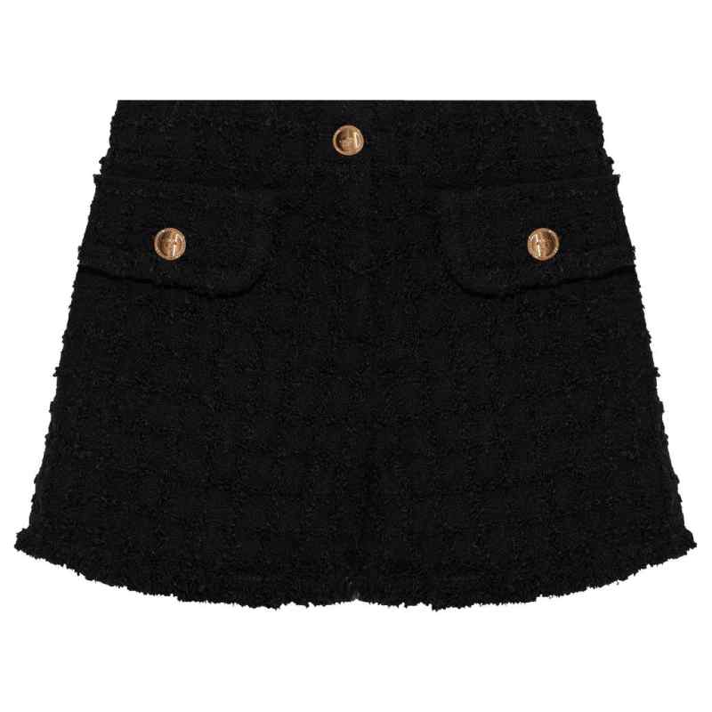 Versace Heritage tweed mini shorts Versace Heritage tweed mini shorts, theFeinheit