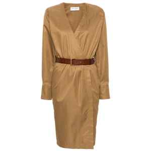 Saint Laurent belted dress